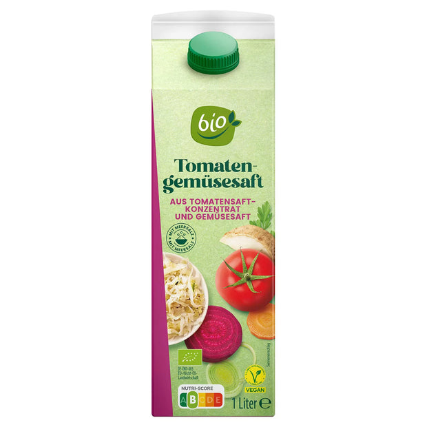 Bio-Tomaten-Gemüsesaft 1 l