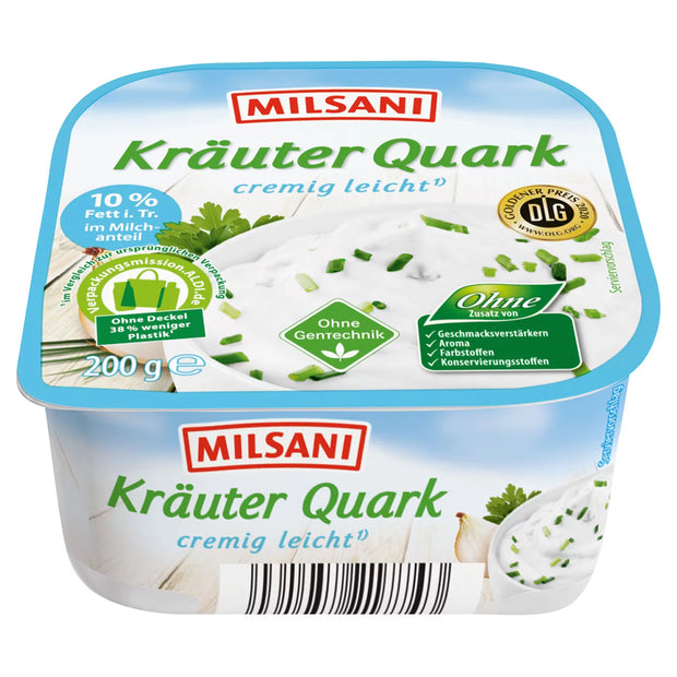 Gewürzquark 200 g, Kräuter leicht