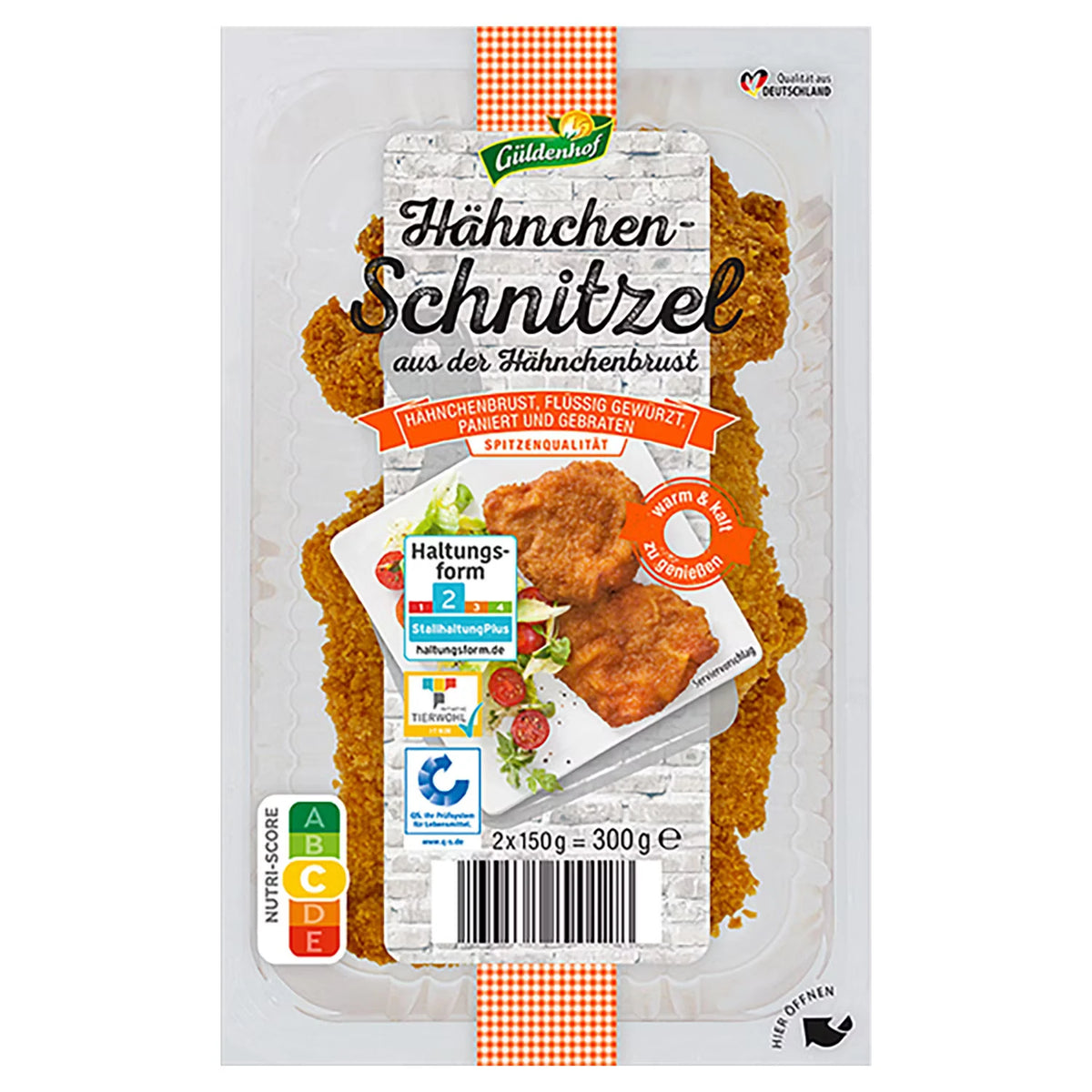 Schnitzel-Spezialitäten 300 g, Hähnchenschnitzel