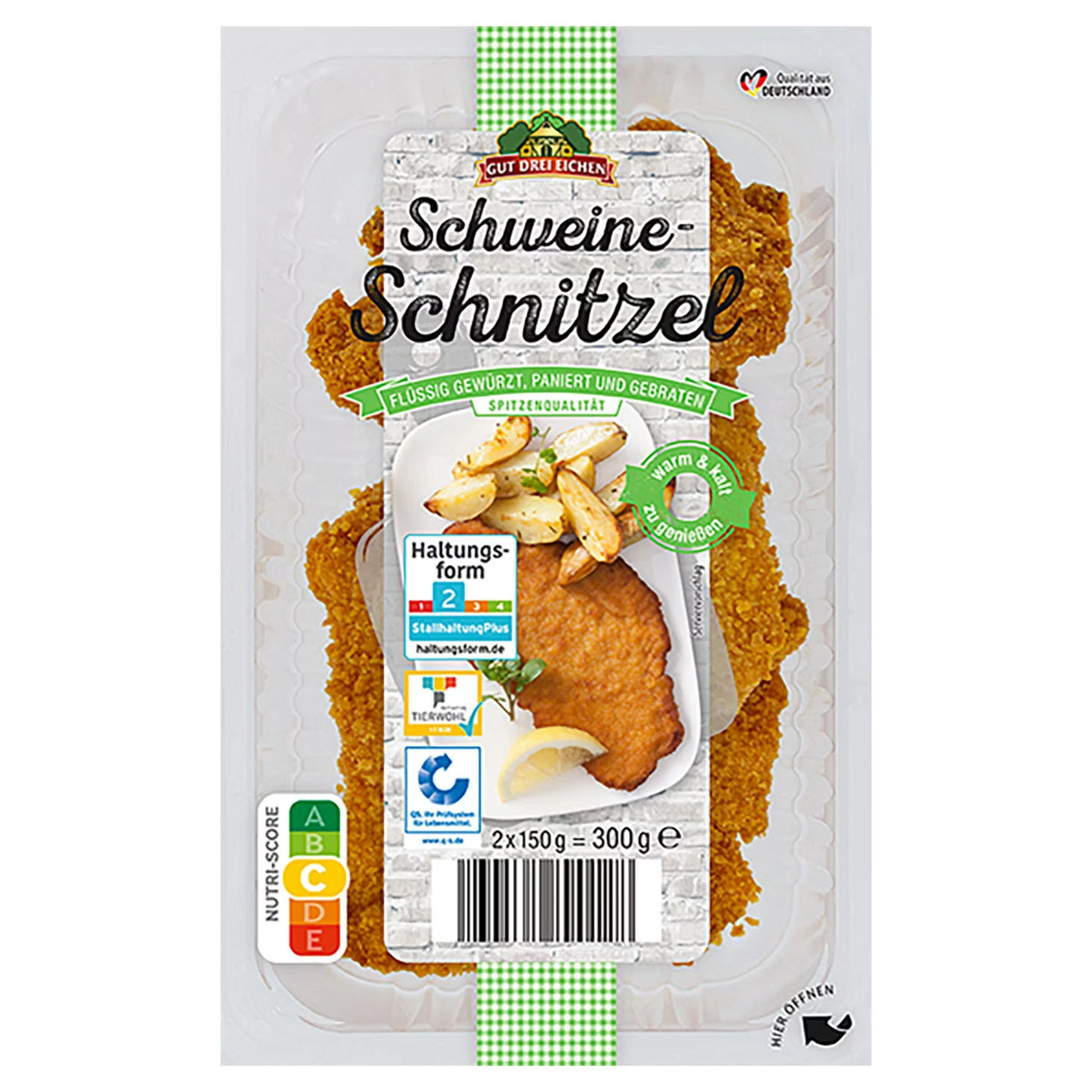 Schnitzel-Spezialitäten 300 g, Schweineschnitzel