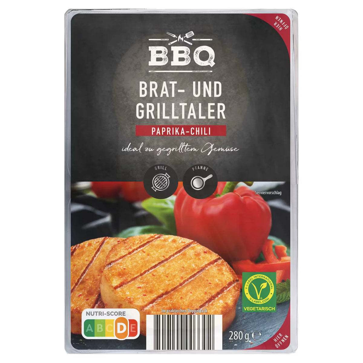 Brat-Grillkäse, Paprika-Chili 280 g