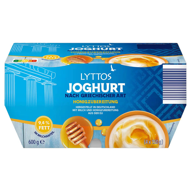 Joghurt griechischer Art 600 g, Honig