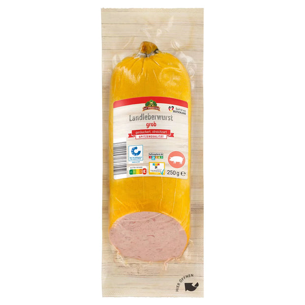 Landleberwurst 250 g, Grob
