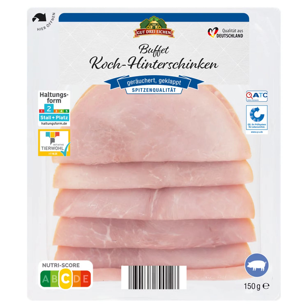 Buffet-Kochschinken 150 g