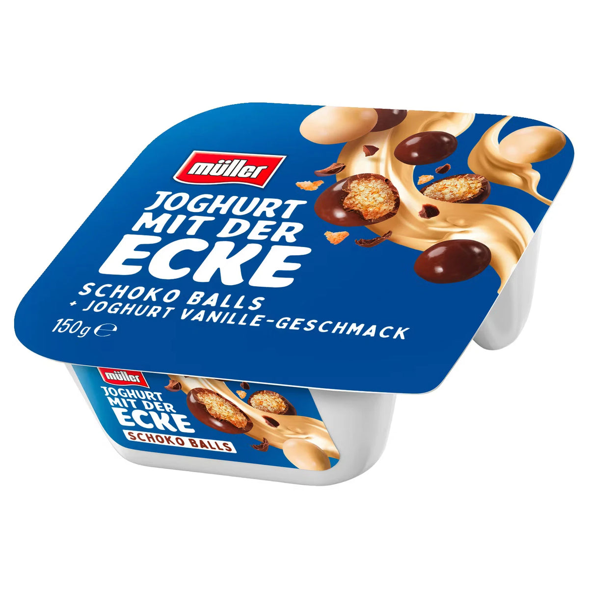 Joghurt mit der Ecke 150 g, Schoko Balls