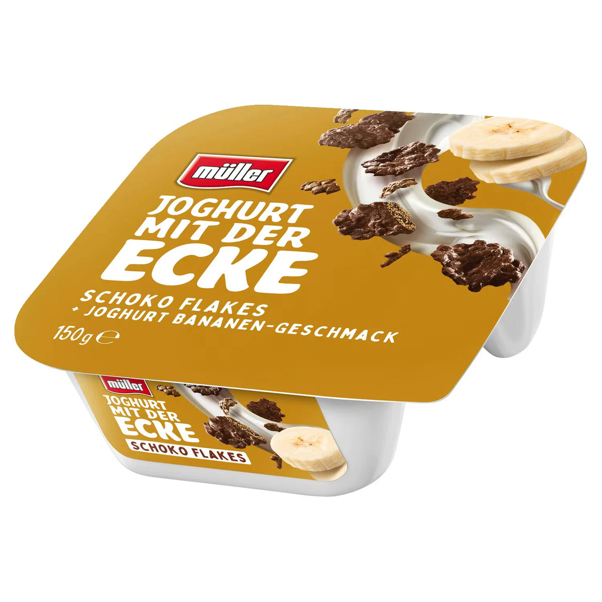 Joghurt mit der Ecke 150 g, Schoko Flakes