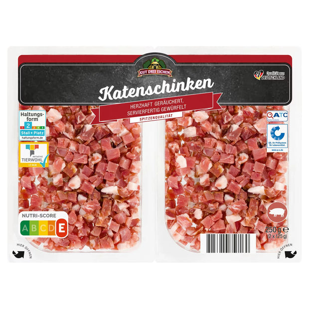 Schinkenwürfel 250 g, Katenschinken
