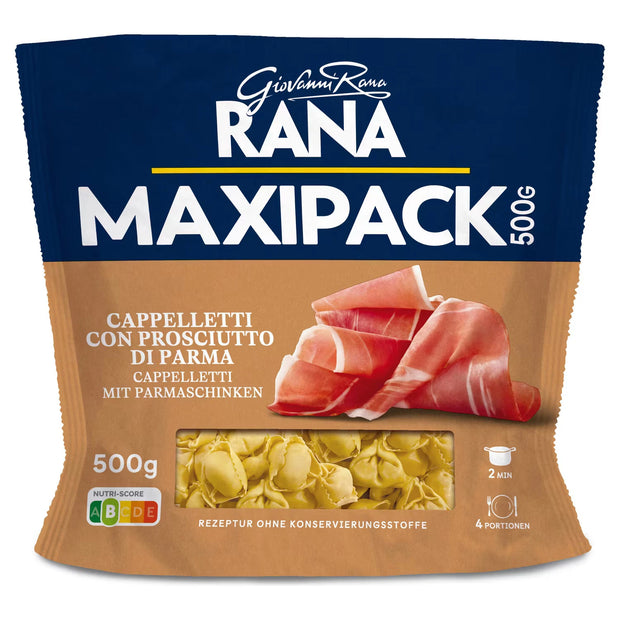 Tortelloni Big Pack 500 g, Prosciutto Crudo