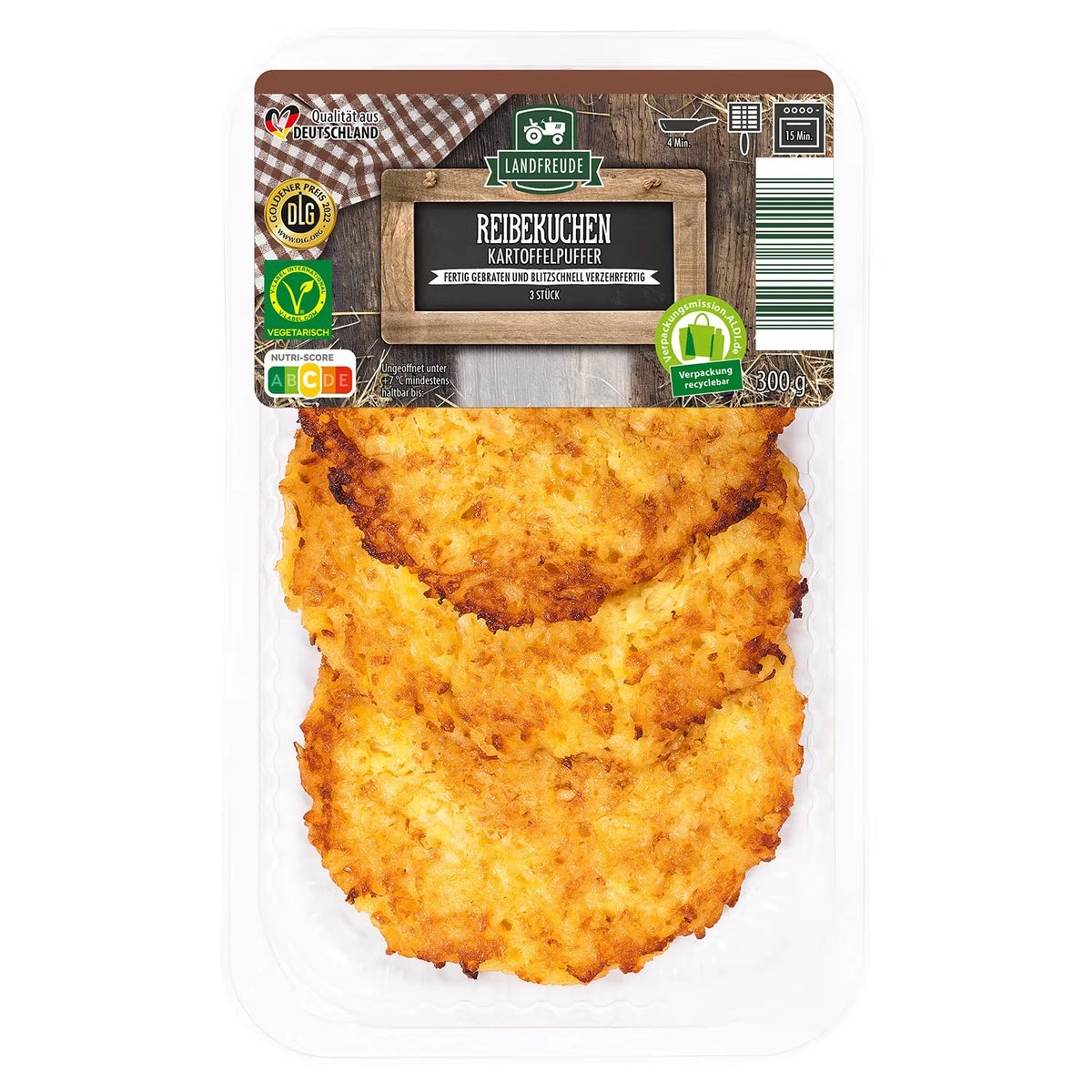 Reibekuchen 300 g, Klassik