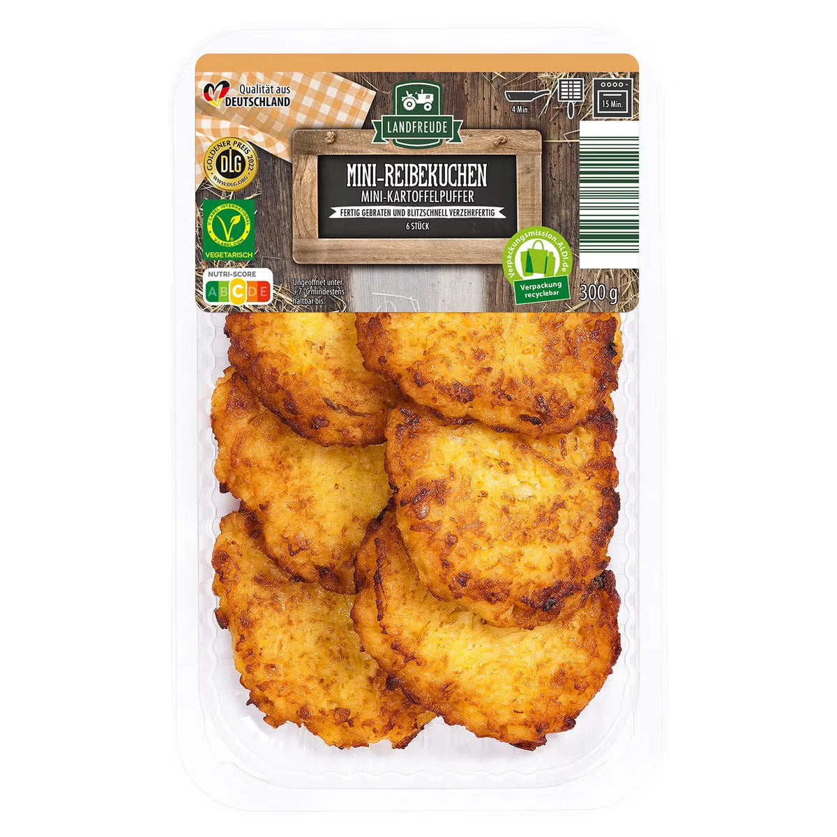 Reibekuchen 300 g, Mini