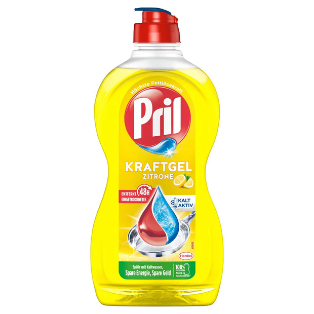 Kraft-Gel Spülmittel 450 ml, Zitrone