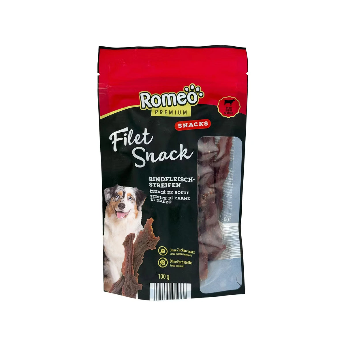 Filetsnacks 100 g, Rinderfilet