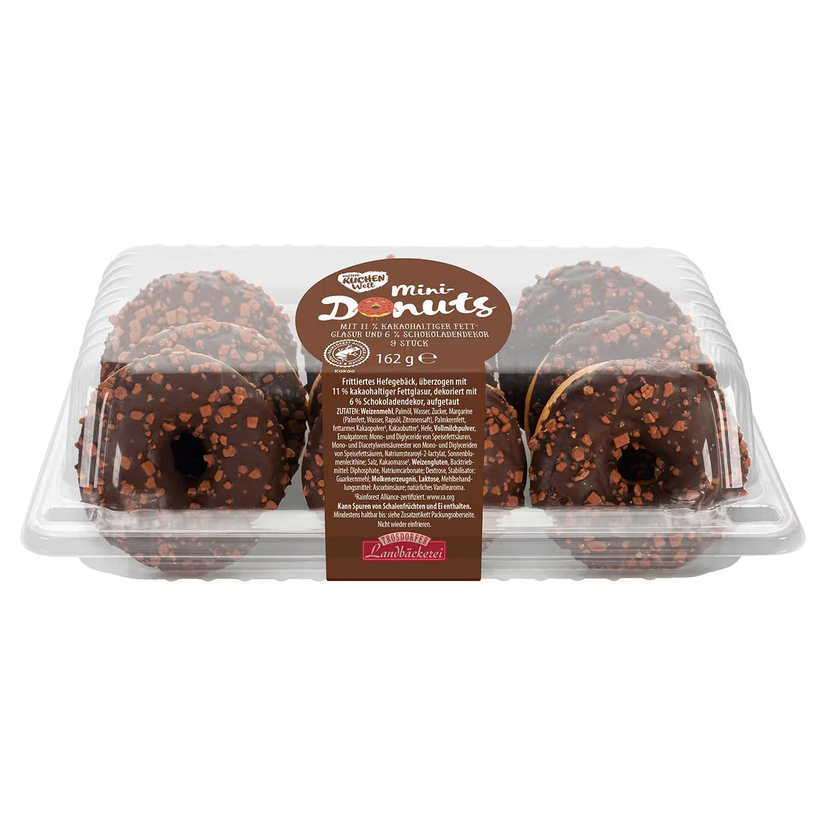 Mini Donuts 162 g, Schoko