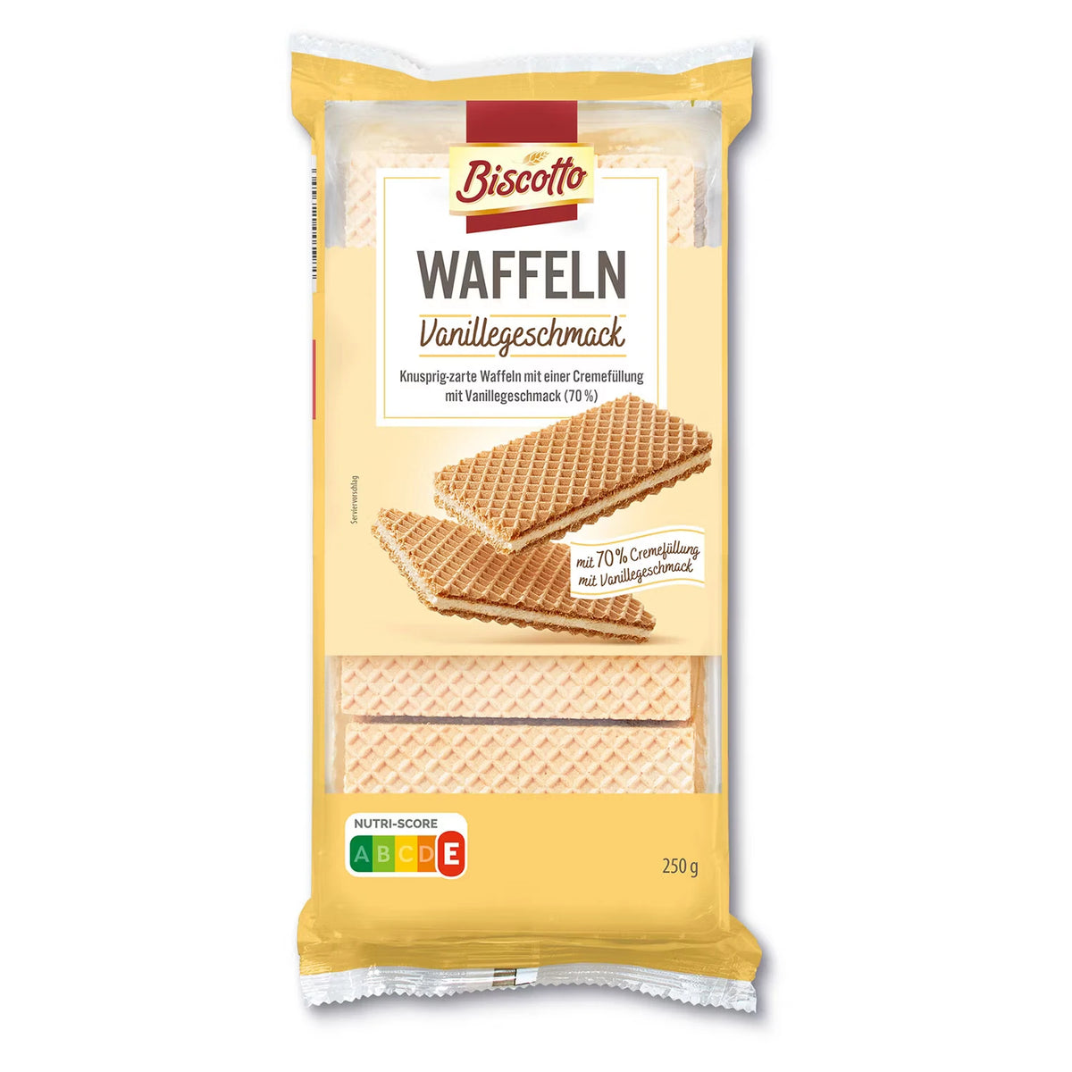 Waffeln 250 g, Vanille