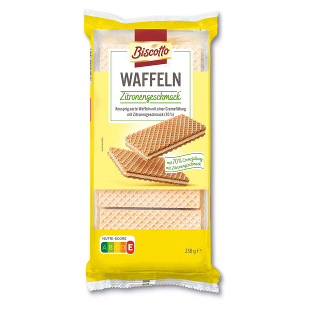 Waffeln 250 g, Zitrone