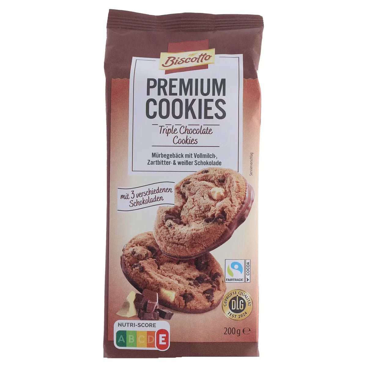 Premium Cookies, Triple Choc 200 g