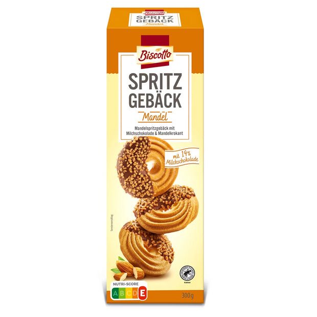 Spritzgespäck 300 g, Mandel
