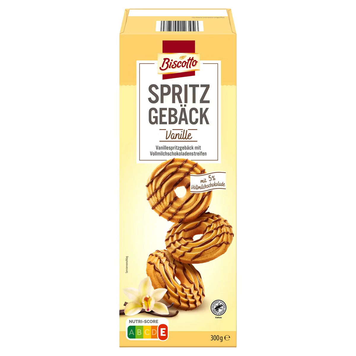 Spritzgespäck 300 g, Vanille