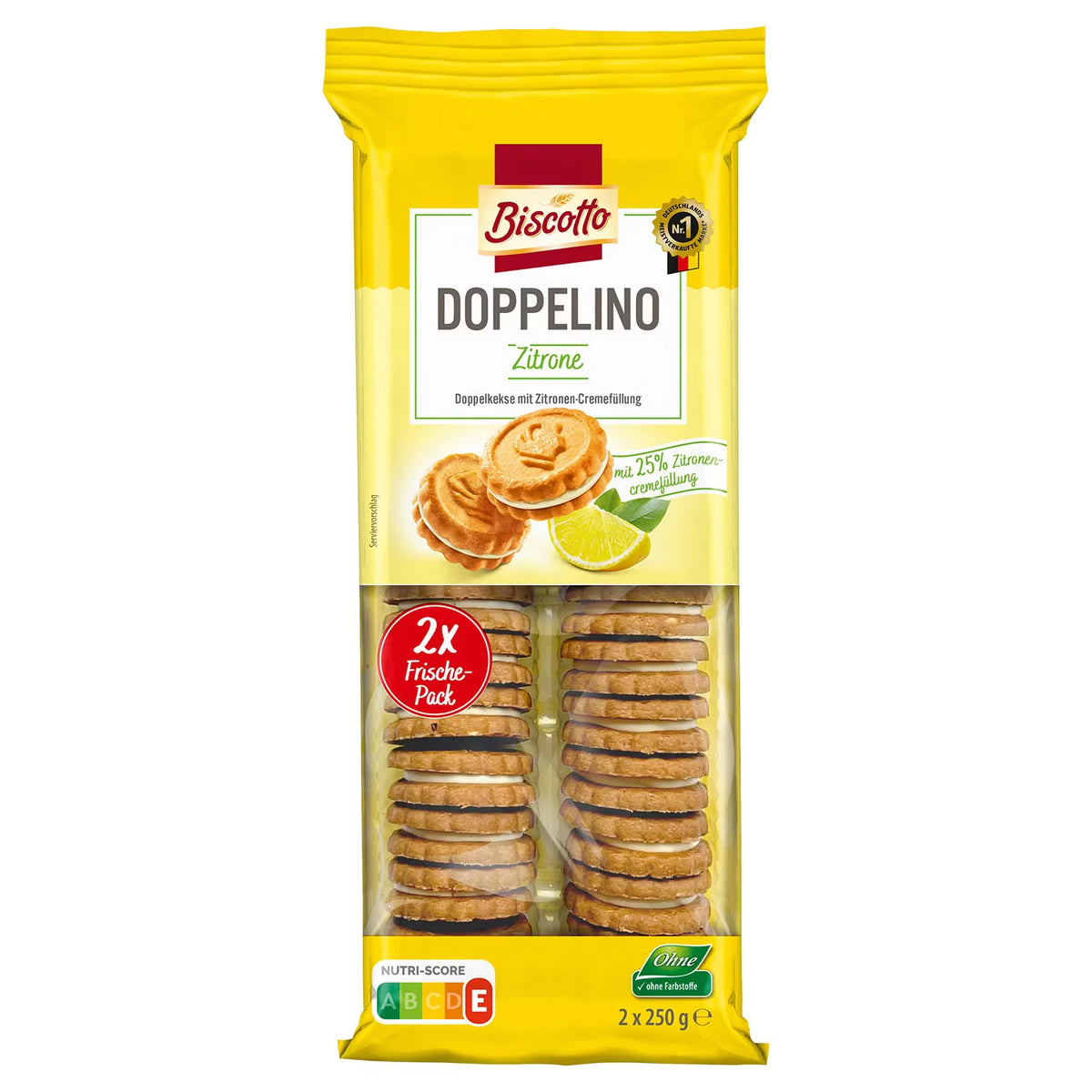 Doppelino 500 g, Zitrone