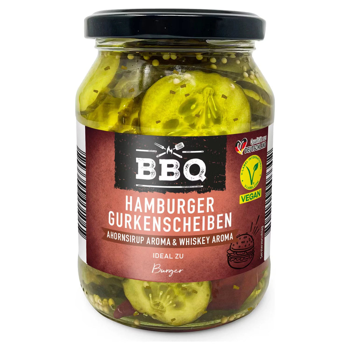 Gurkenscheiben 190 g, Ahornsirup & Whiskey