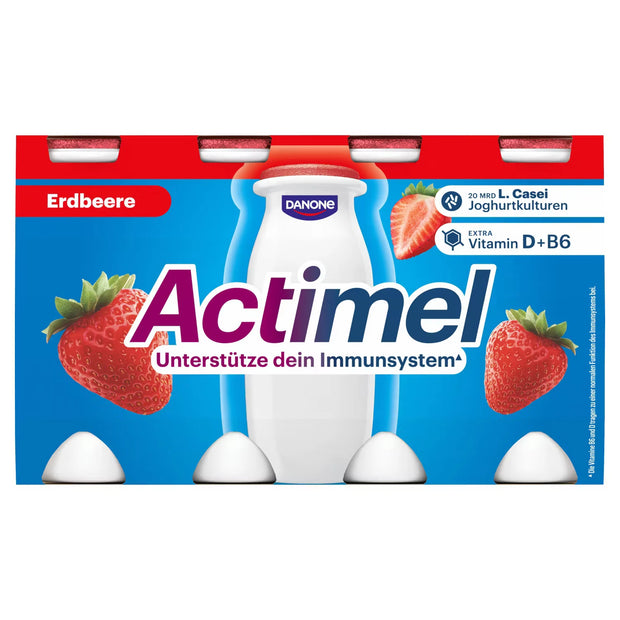 Actimel 8 x 100 g, Erdbeere
