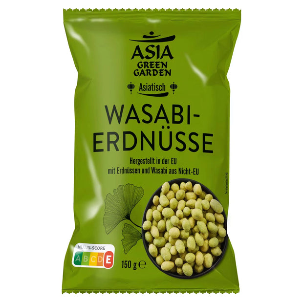 Asia-Snack-Mix 150 g, Wasabi-Erdnüsse