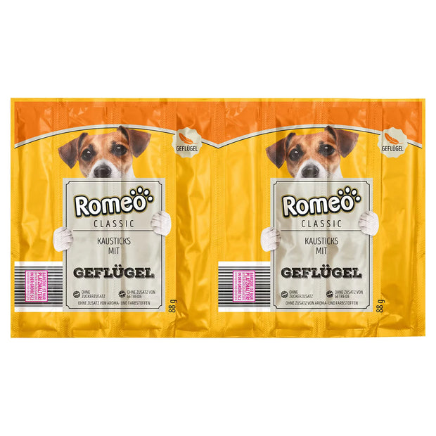 Classic Hunde Kausticks 8 x 11 g, Geflügel