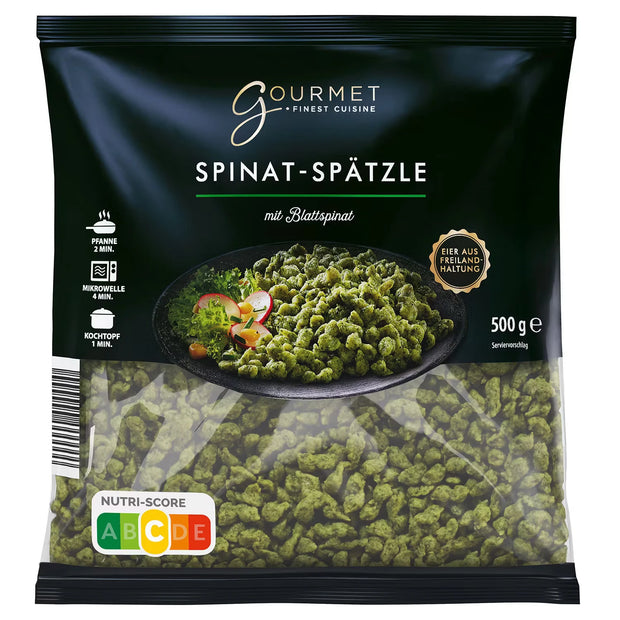 Spätzle 500 g, Spinat