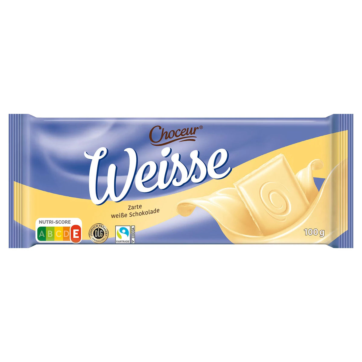 Schokolade 100 g, weisse Schokolade