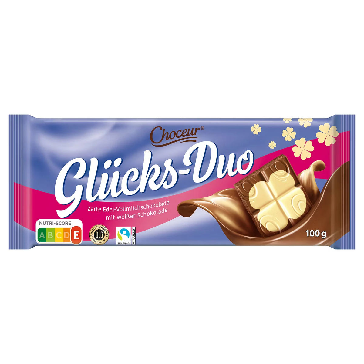 Schokoladen Vielfalt 100 g, Glücks-Duo