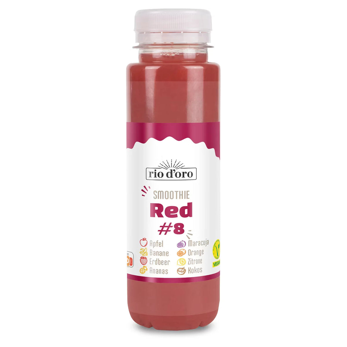 Smoothie 250 ml, Apfel-Erdbeere-Ananas