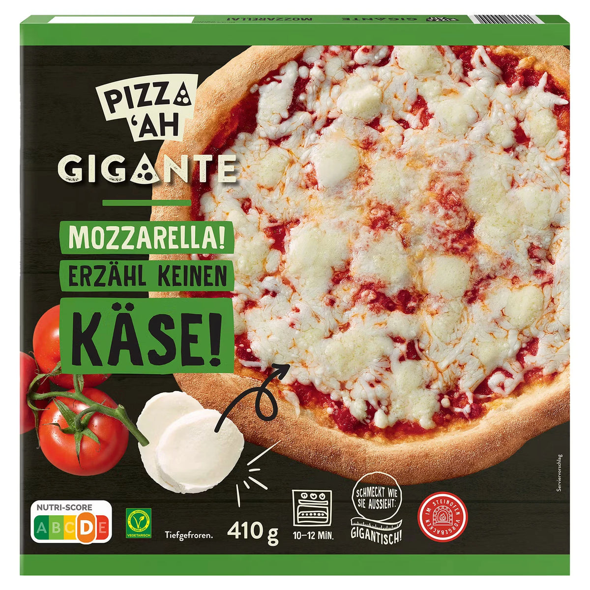 Gigante 410 g, Mozzarella