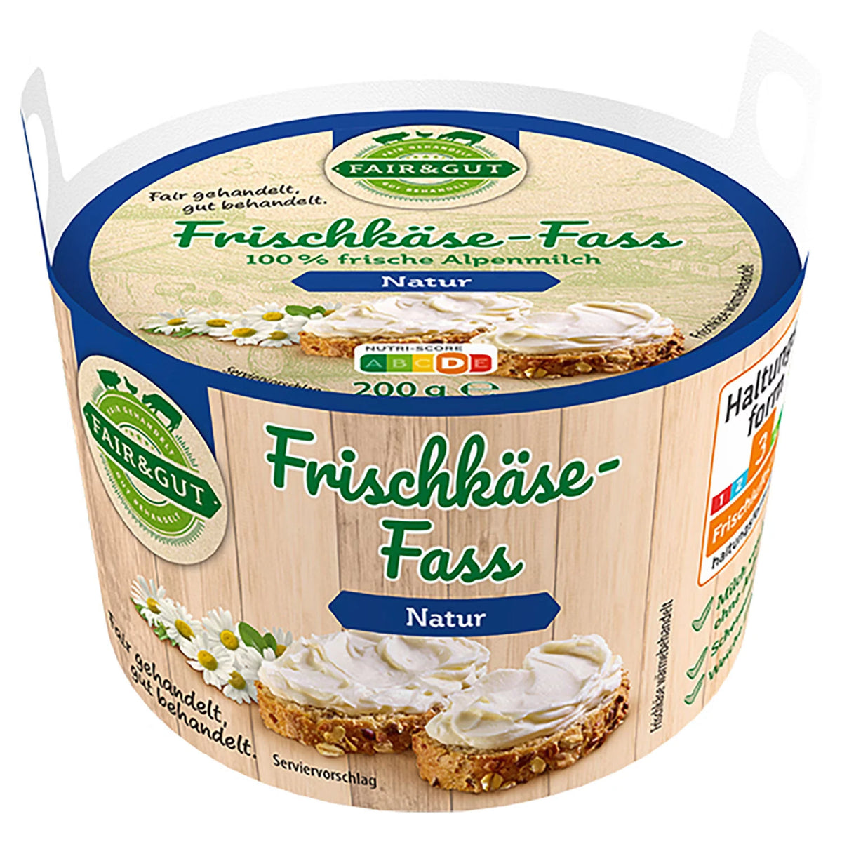 Frischkäse-Fass 200 g, Natur
