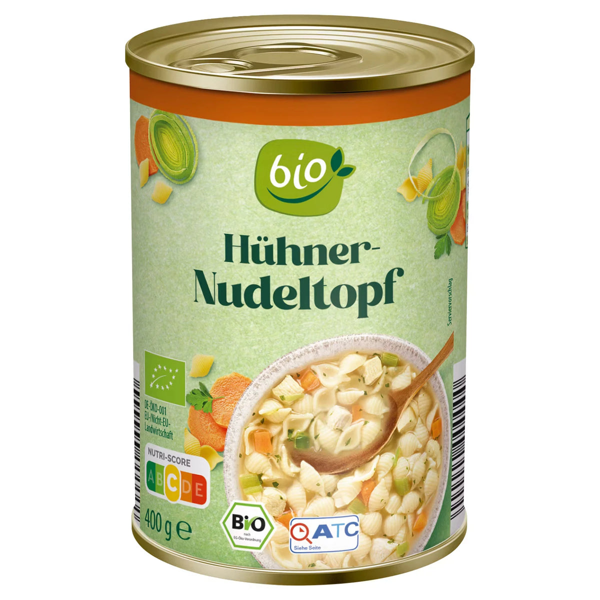 Bio-Suppe/-Eintopf 400 g, Hühnersuppe