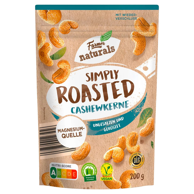 Geröstete Nüsse 200 g, Cashews