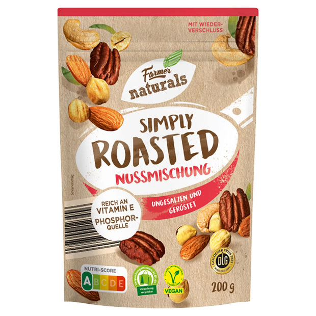 Geröstete Nüsse 200 g, Nussmix