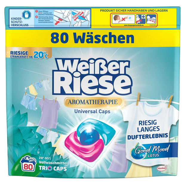 Waschmittel XXL, Universal Caps Lotus