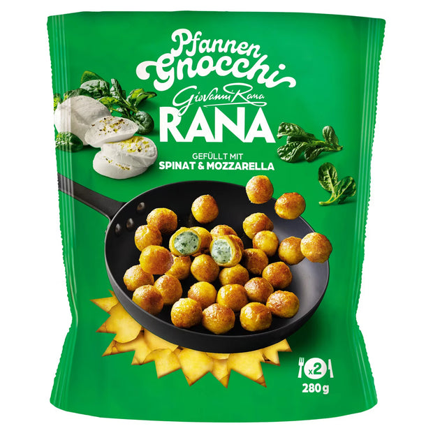 Pfannen Gnocchi 280 g, Spinat-Mozzarella