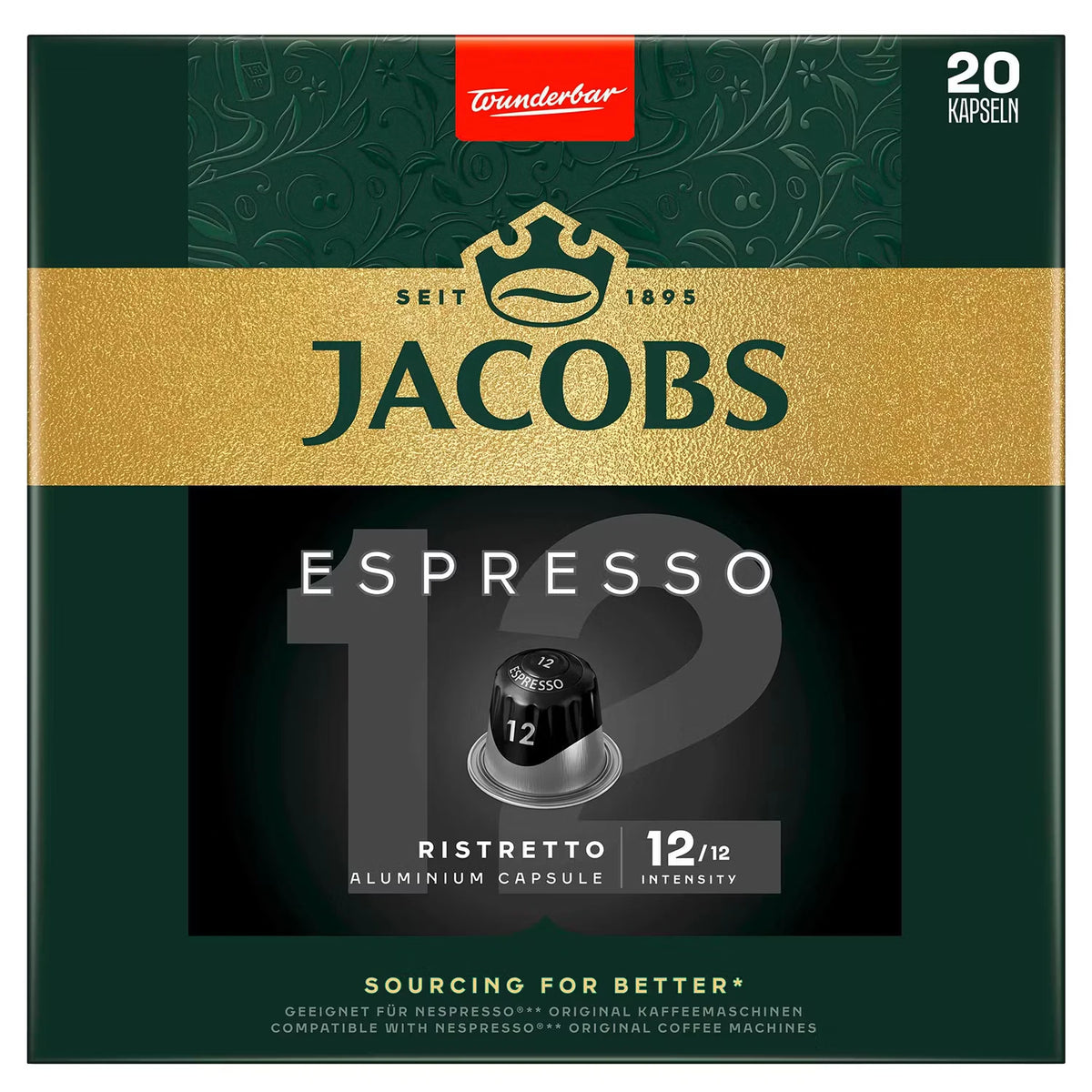 Kaffeekapseln Espresso Ristretto