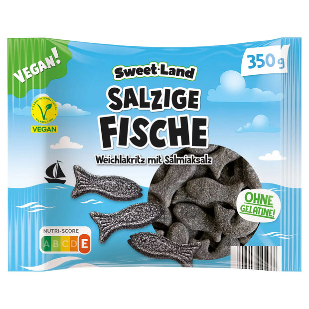 Vegane Lakritz Favoriten, Salzige Fische, 350g