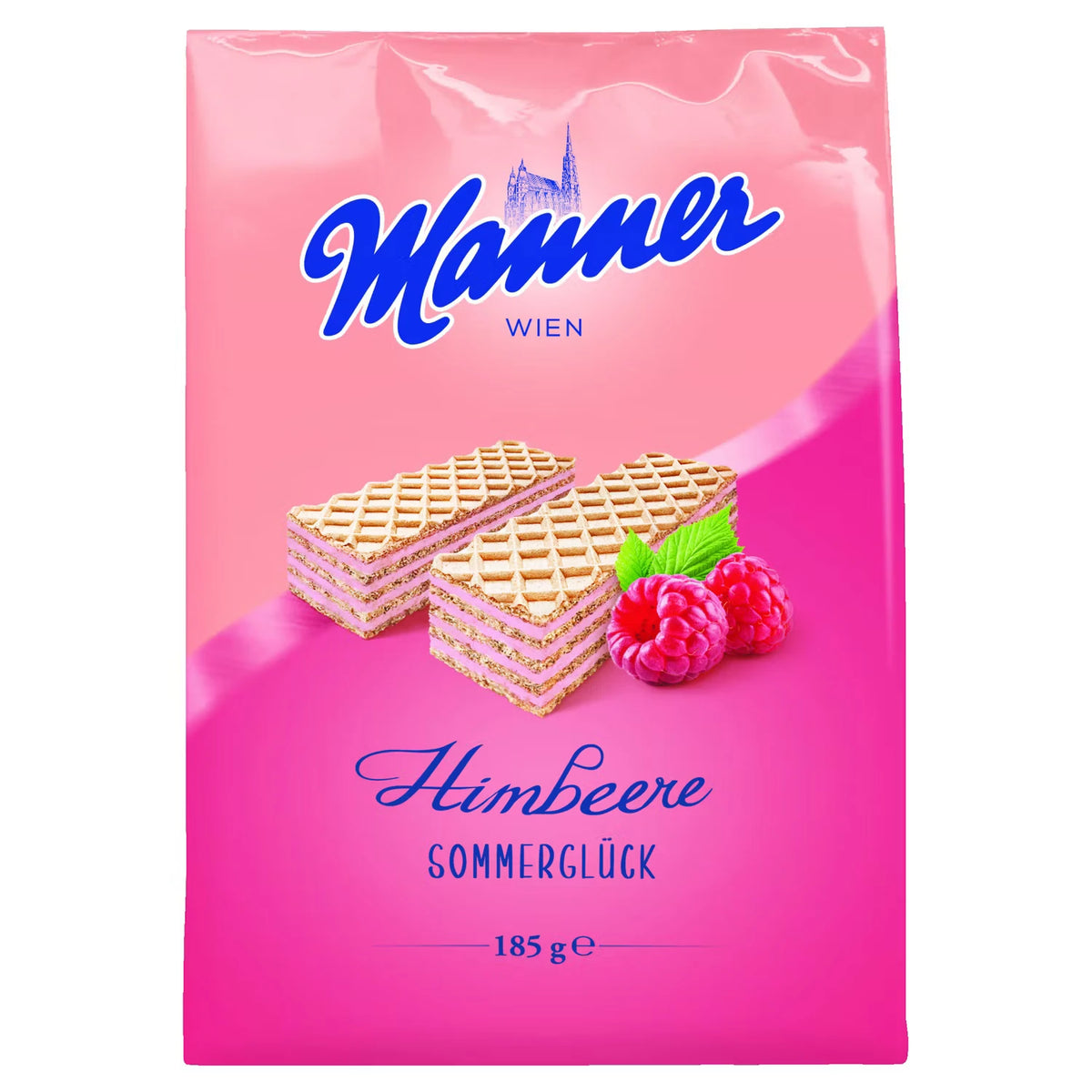 Sommerwaffeln 185 g, Himbeere