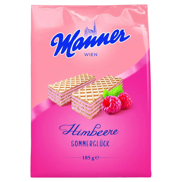 Sommerwaffeln 185 g, Himbeere