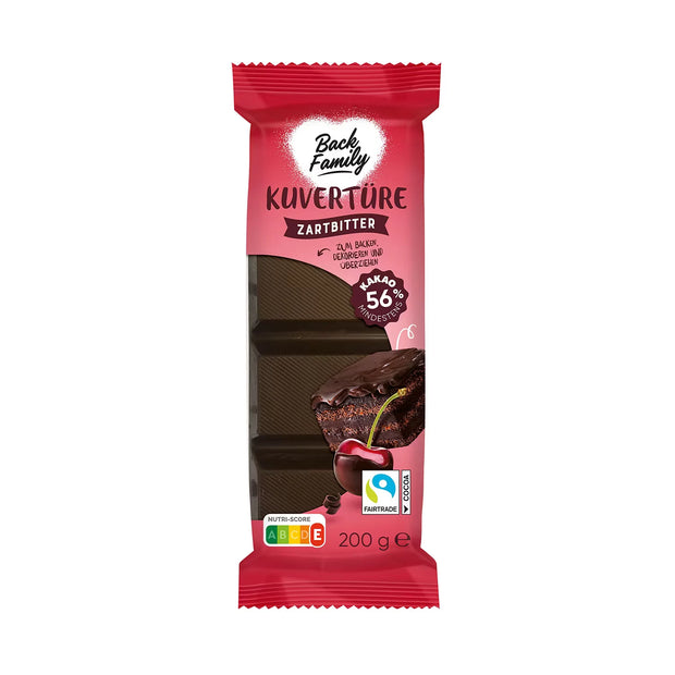 Kuvertüre 200 g, Zartbitter