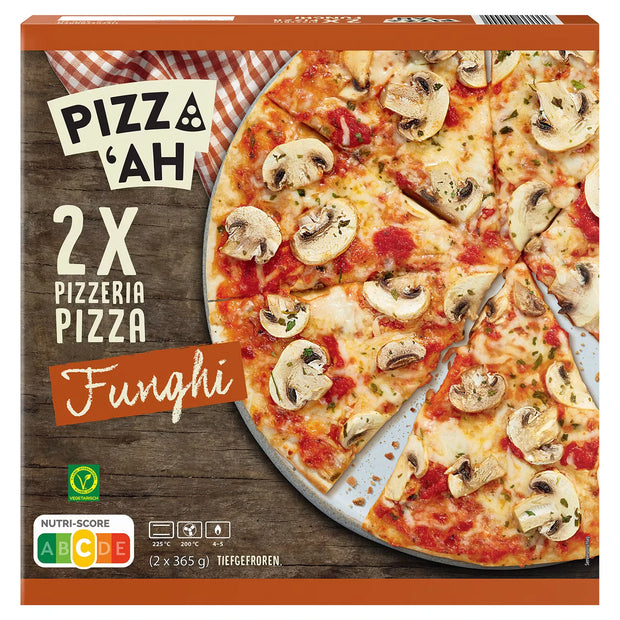 Pizzeria Pizza, Funghi 2 x 365 g