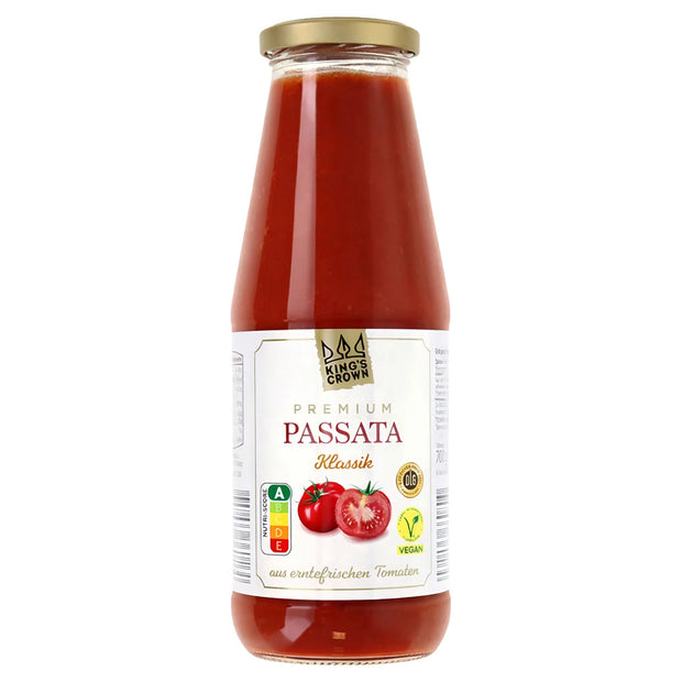 Premium Passata 0,7 kg, passierte Tomaten Natur