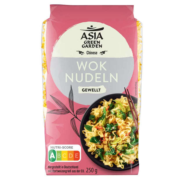 Wok-Nudeln 250 g, Gewellt