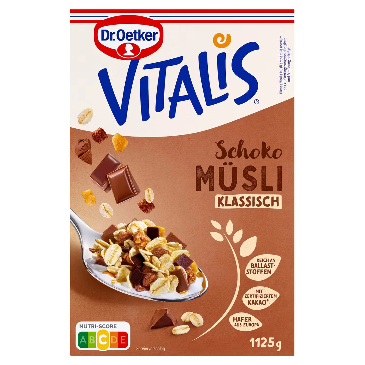 Vitalis 1,5 kg, Schoko Müsli klassisch