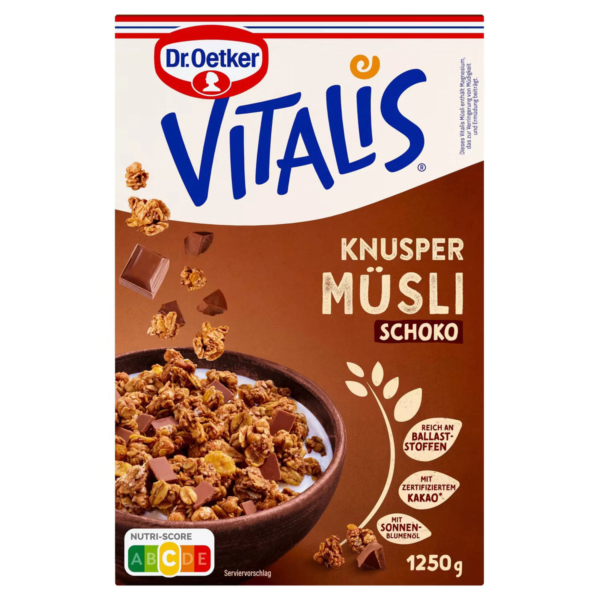 Vitalis 1,5 kg, Knusper Müsli Schoko