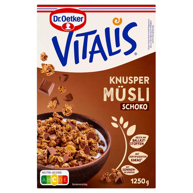 Vitalis 1,5 kg, Knusper Müsli Schoko
