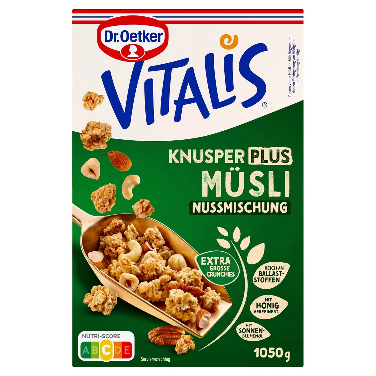 Vitalis 1,5 kg, KnusperPlus Nussmischung